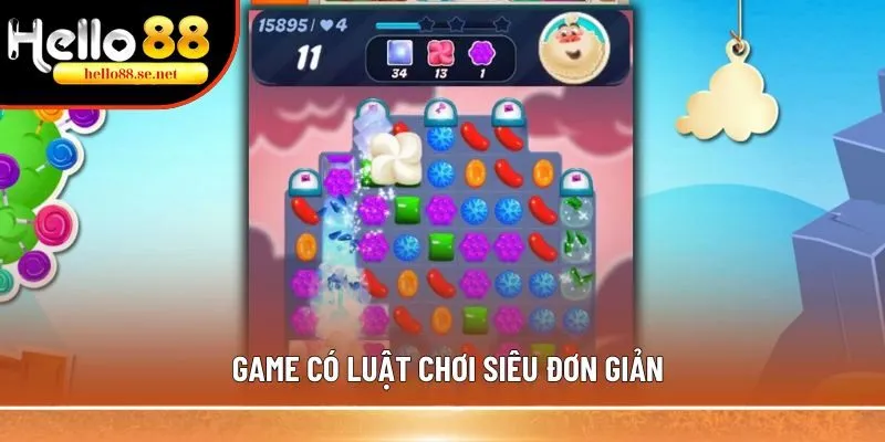 Nổ hũ Candy Crush: #1 game slots đẳng cấp nhất Hello88 2 Game có luật chơi siêu đơn giản