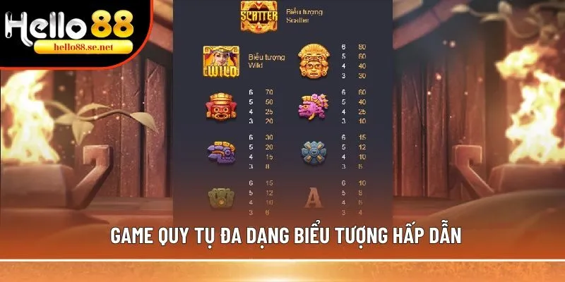 Nổ hũ kho báu Aztec hấp dẫn, jackpot hơn 1 tỷ đồng 2 Game quy tụ đa dạng biểu tượng hấp dẫn